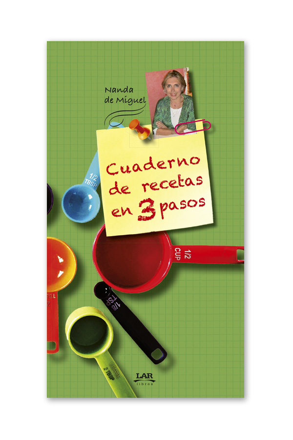 Cuaderno de Recetas en 3 pasos